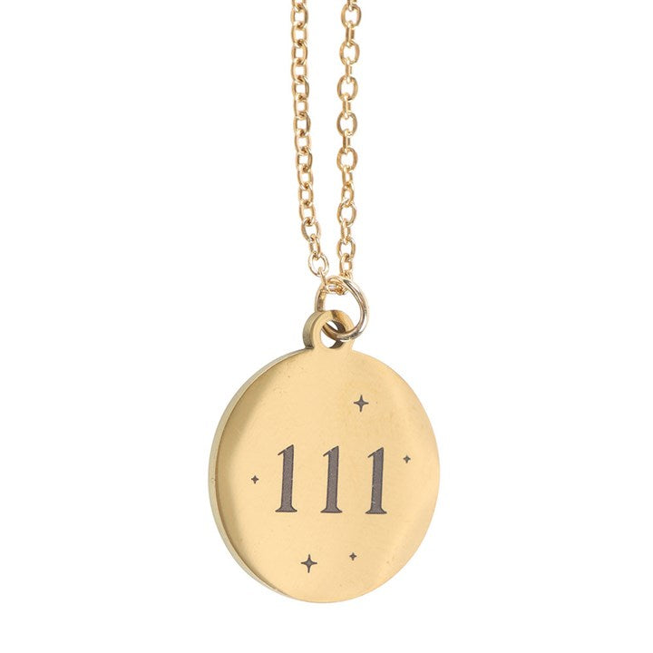 111 Angel Number Necklace – Manifest new beginnings and dream life energy
