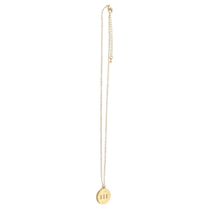 111 Angel Number Necklace – Manifest new beginnings and dream life energy