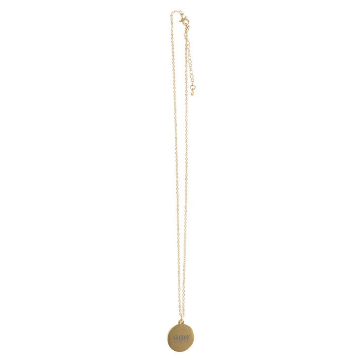999 Angel Number Necklace – Manifest transformation, new beginnings, and fresh energy