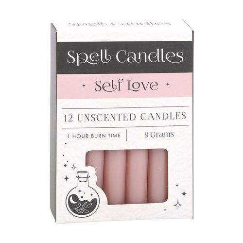 Love & Self Love Manifestation Kit with Healing Crystals and Pink Spell Candles for Attracting Love and Boosting Self-Care